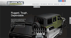 Desktop Screenshot of barricadeoffroad.com